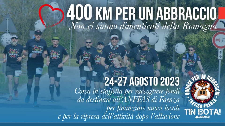 400 Km per un abbraccio